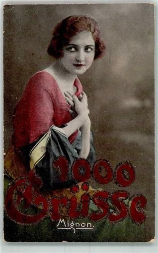 1919 mit Glimmer/Glitzerauflage WB SS Nr.1191