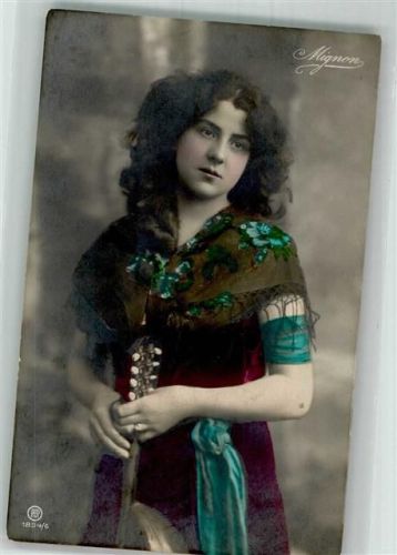 1910 Rotophot Serie 1894-6 Laute koloriert