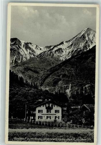 Unterwössen Gasthaus zum Bräu