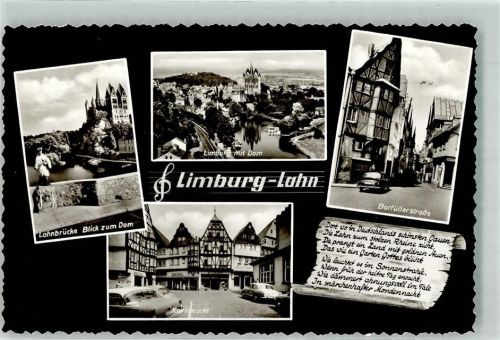 Limburg Dom Kornmarkt Barfüßerstrasse Auto