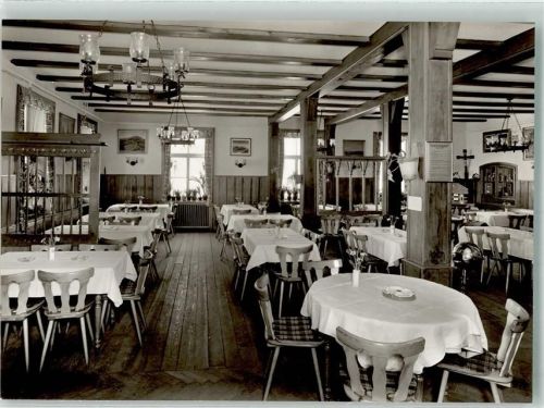 Belchen Gaststube des Hotel Gasthaus Belchenhaus Hüttenstempel Belchenhaus