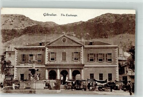 Gibraltar The Exchange Denkmal Marktszene