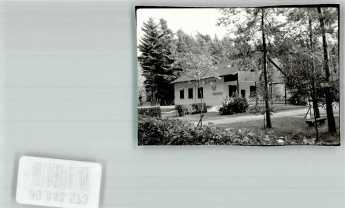 Dudenhofen Wanderclubhaus Edelweiss Ort handschriftlich Foto Original aus Archiv eines Ansichtskartenverlags