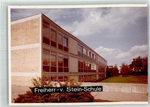 Dudenhofen Freiherr von Stein Schule Ort handschriftlich Foto Original aus Archiv eines Ansichtskartenverlags