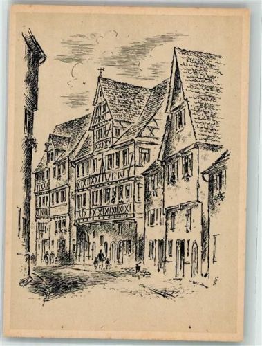 Schorndorf sign. Schäfer-Grohe Ludwig In der Römmelgasse