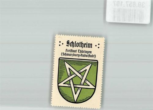 Schlotheim Wappenmarke Kaffee Hag Nr. 81