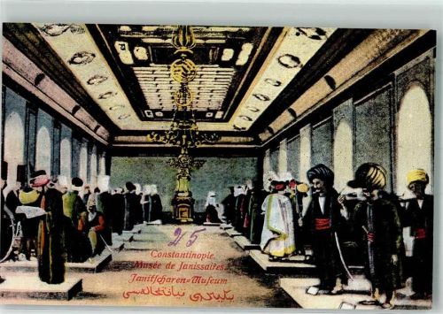 Konstantinopel Ausstellung Tracht Jinitscharen Museum
