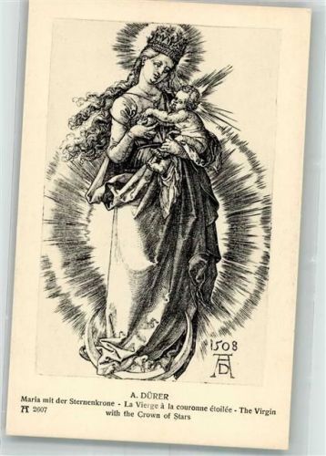 Maria mit der Sternenkrone Verlag Ackermann Nr.2607