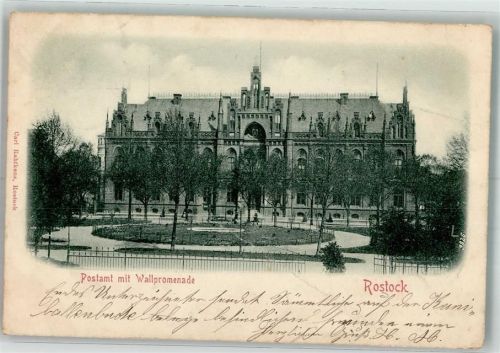 Rostock 1900 Postamt