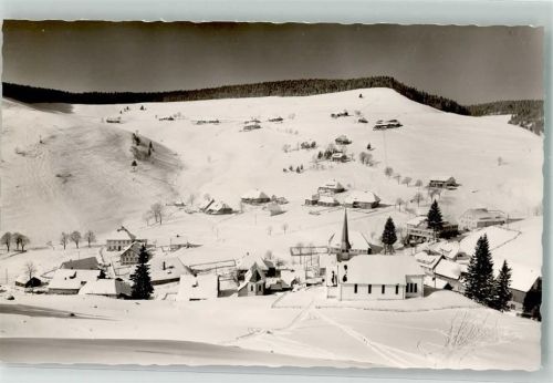 Muggenbrunn Winter Kirche Hotel Adler