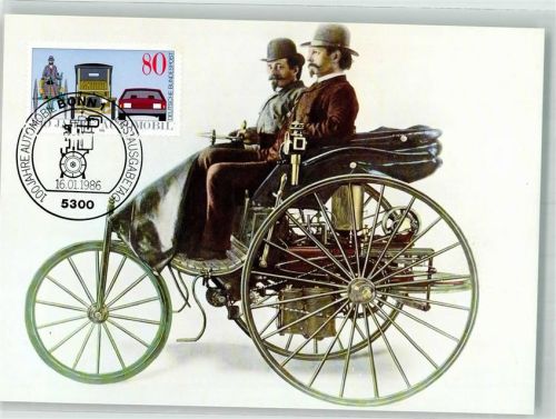 100 Jahre Automobil Carl Benz Motorwagen von 1886 SST Erstausgabe