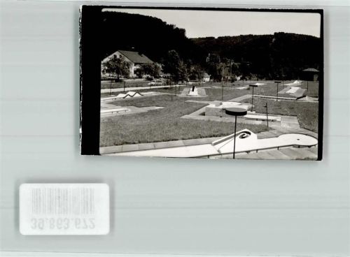 Mühlbach Minigolf Ort handschriftlich