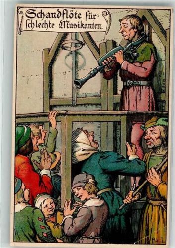Schandflöte f. schlechte Musiker Verlag E. Nister