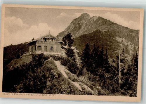 Tegelberghaus Berghütte mit Branderschrofen