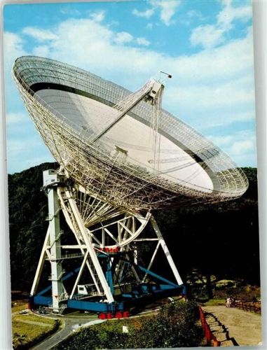 W5358 Effelsberg Radioteleskop des Max-Planck-Institutes Technik Astronomie