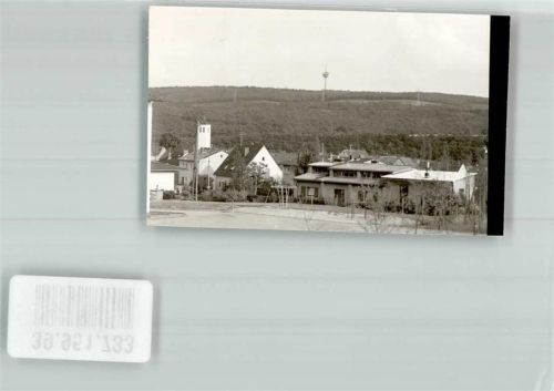 Rüdesheim mit Fernmeldeturm Foto Original aus Archiv eines Ansichtskartenverlags Ort handschriftlich