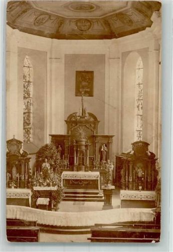 Soest 1911 Altarraum einer Kirche Ort handschriftlich