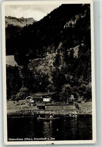Unterwössen 1937 Schwimmbad