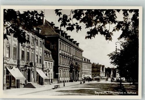 Bayreuth Rathaus Luitpoldplatz