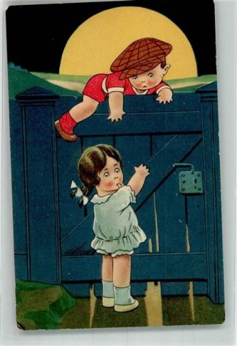 Kinder Mondschein über den Zaun klettern Verlag Amag 078