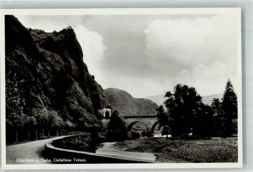 Idar-Oberstein Gefallene Felsen Foto Original aus Archiv eines Ansichtskartenverlags
