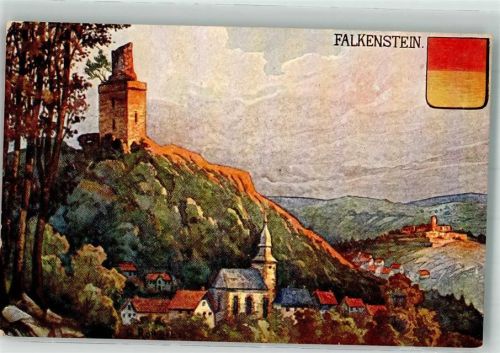 Falkenstein sign. Rothgeb.,G. Burg Falkenstein Taunus-Serie