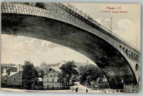 Plauen 1926 Friedrich August-Brücke