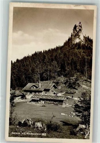 Tegernsee 1928 Gasthaus Riederstein am Galaun