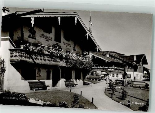 Ruhpolding Foto Baumann, E. Dorfplatz