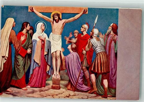 Jesus am Kreuz Maria Römer Frauen Bild Nr.XII