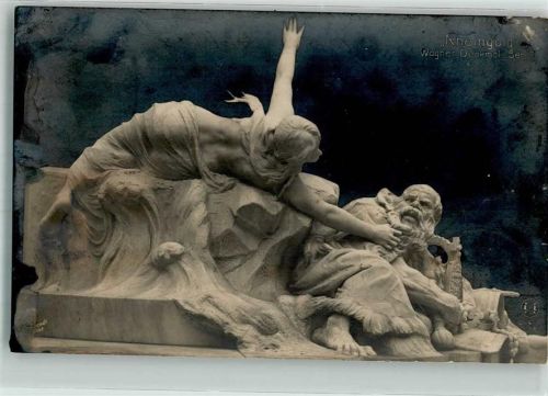 Tiergarten 1911 Erotik Rheingold Wagner Denkmal