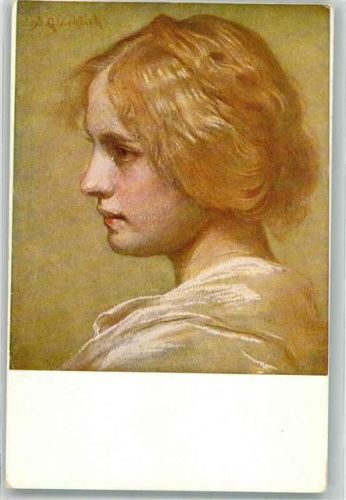 Serie IX , 4 Frauenporträt Tina von S. Glücklich
