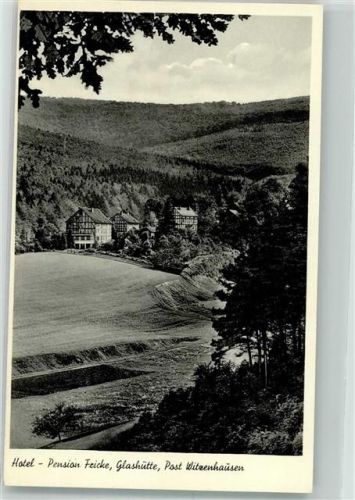Glashütte Hotel Pension Fricke Verlag Thoericht 19897