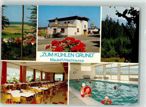 Mauloff Pension Gasthaus Zum Kühlen Grund Schwimmbad