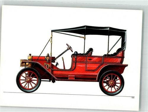 1987 Ford T , 1908 Techn. Daten Rückseite sign. Swoboda Planet Verlag