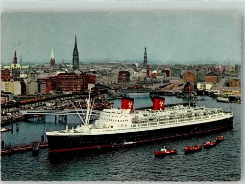 Hamburg Passagierdampfer TS Hanseatic der Hamburg-Atlantik-Linie im Hafen