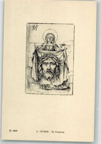 Heilige Veronica mit Jesus Schweisstuch Verlag Ackermann Nr.2609