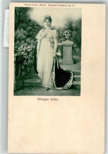 1900 im Hermelinmantel in Charlottenburg Verlag Goens & Nau Nr. 57 Adel Preussen