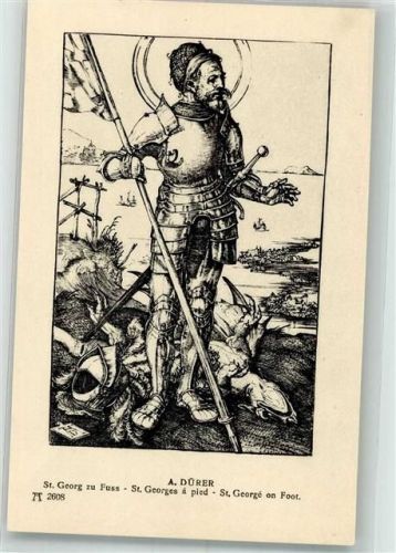 St.Georg zu Fuss Heilige Verlag Ackermann Nr.2608