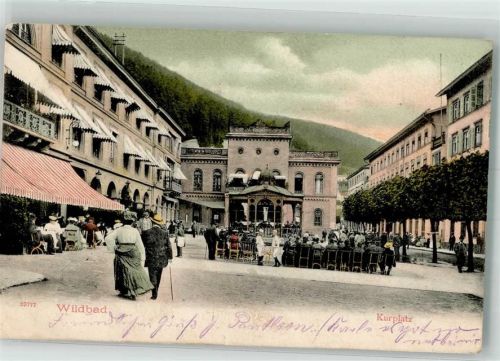 Bad Wildbad 1908 Kurplatz
