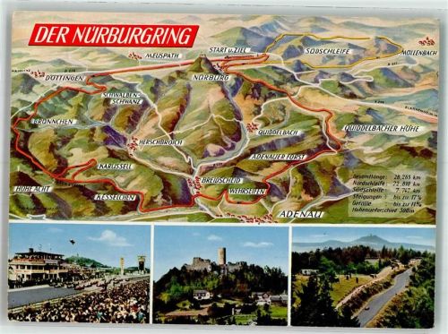 Adenau Landkarte