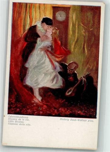 sign. Beuk-Wollner Hedwig Lebenstäuschung B.K.W.I. Nr.2435