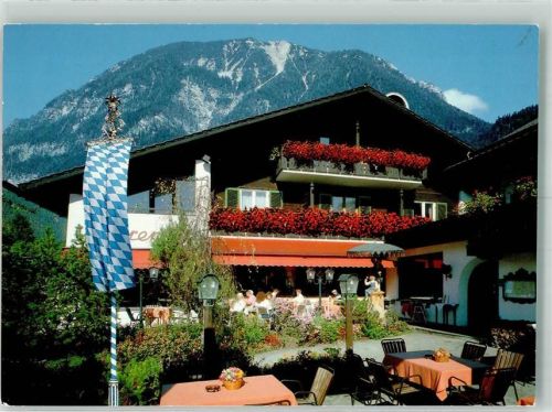 Farchant 1993 Hotel Gasthaus Cafe Föhrenhof