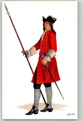 3. Officer The Royal Regiment of Foot 1709