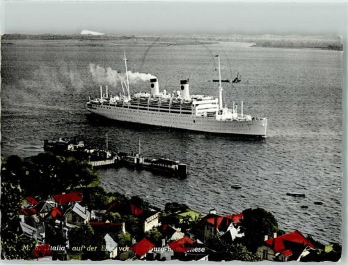 Blankenese MS Italia a. d. Elbe