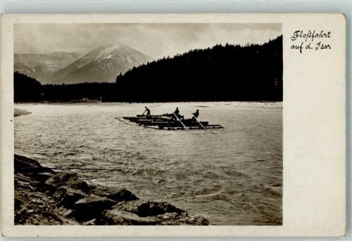 1935 - 1940 Floßfahrt auf der Isar Holztransport Verlag Peter Triem 2020