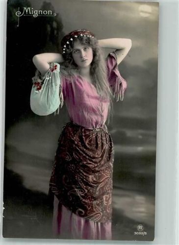 1911 Rotophot Serie 3092-5 handkoloriert
