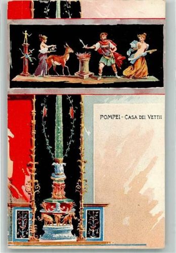 Pompei e Scavi Casa dei Vetti Motiv Italien