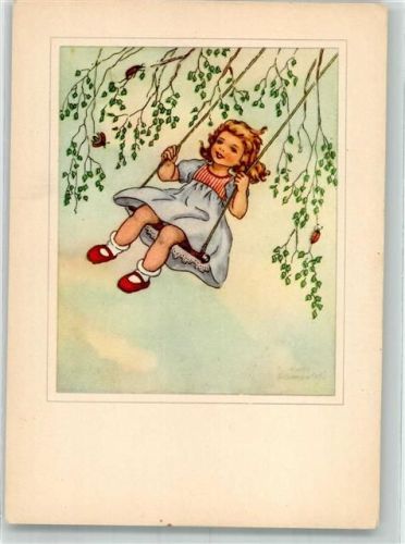 Passepartout Kind Schaukel