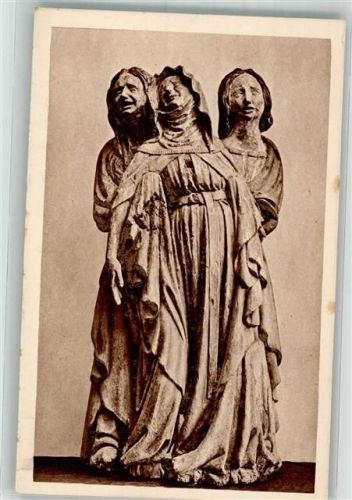 Berlin Mitte Gruppe unter dem Kreuz aus Schwaben aus dem Jahre 1400 im Kaiser-Friedrich-Museum